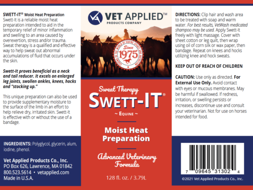 Swett-It: Moist Heat Preparation